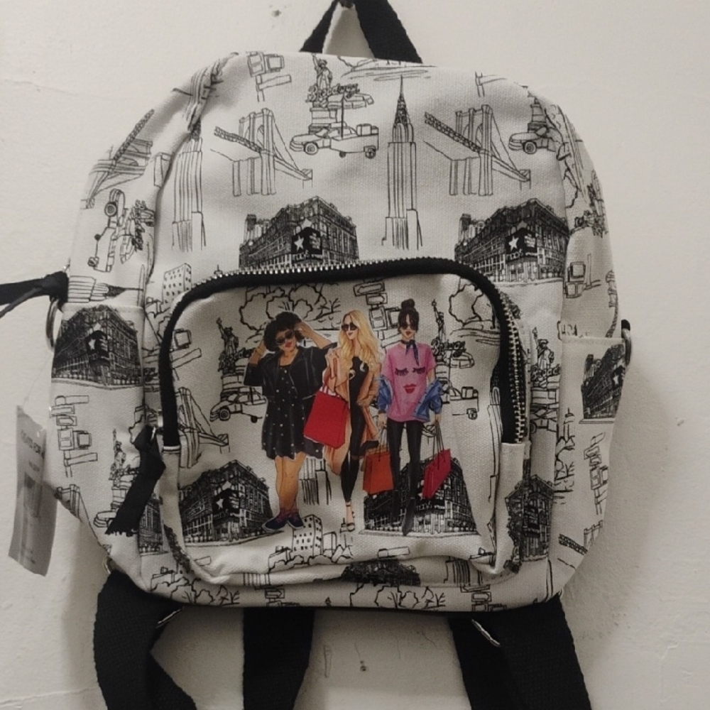 Stylish Women's Printed Backpack